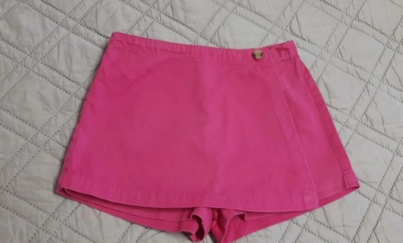 Saia calção - Rosa Fucsia - 5 anos